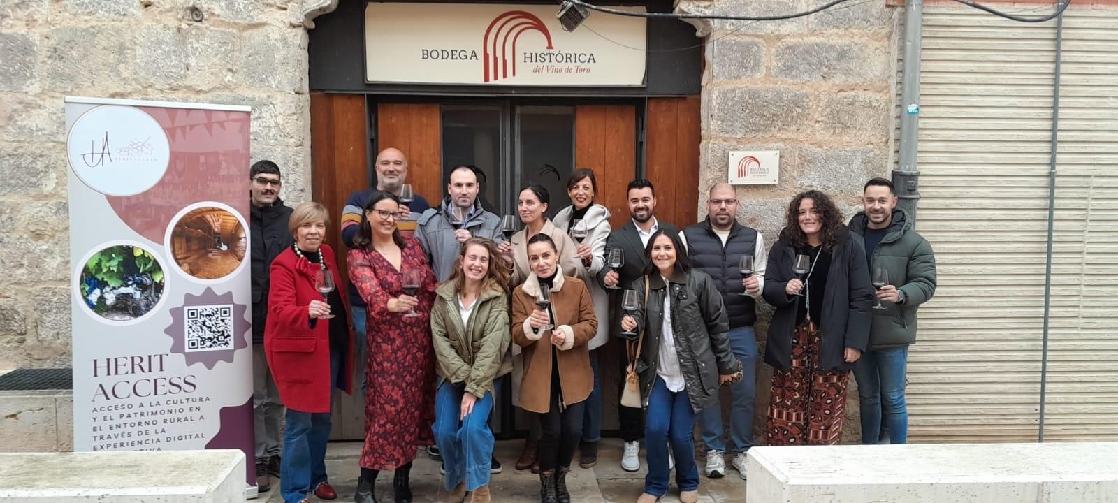 GALERÍA | Presentación de "HeritAccess", el proyecto de la Ruta del Vino de Toro que hace la Bodega Histórica del Vino de Toro 100 % accesible