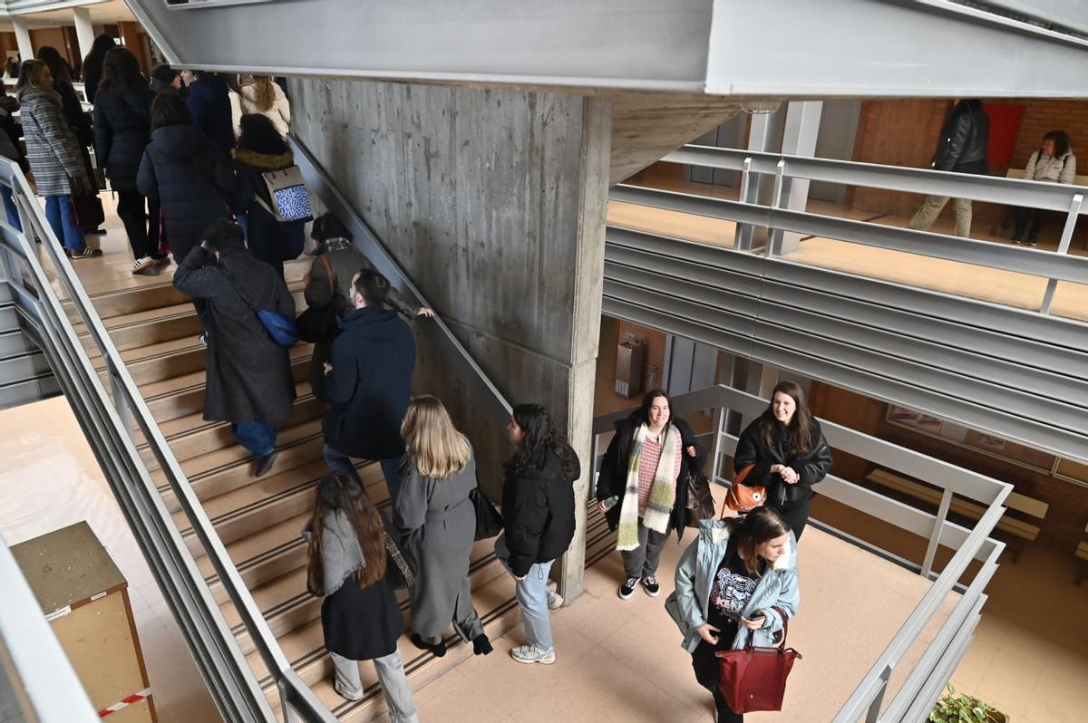 En imágenes I Oposiciones de Enfermería en Aragón