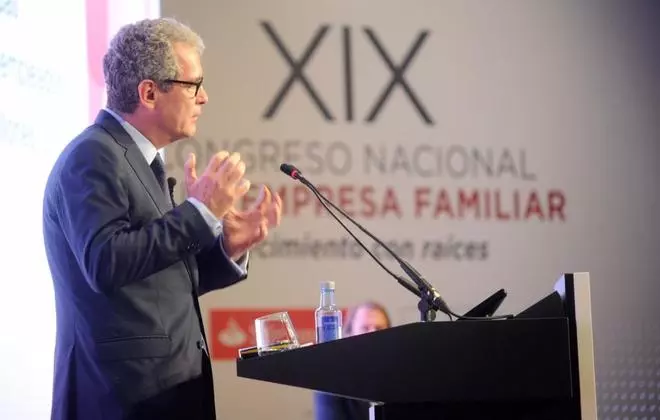 Pablo Isla, en el XIX Congreso de la Empresa Familiar en A Coruña