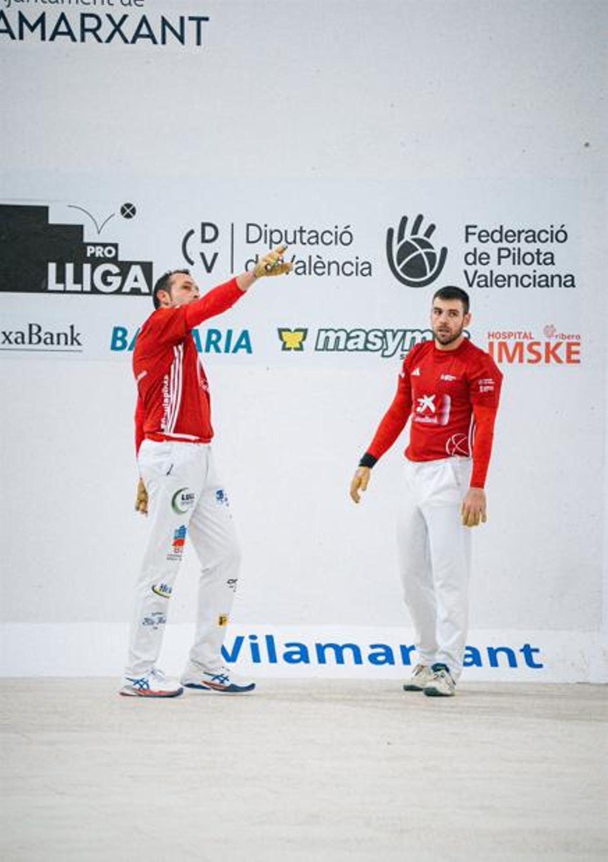 De la Vega i Tomás al trinquet de Vilamarxant