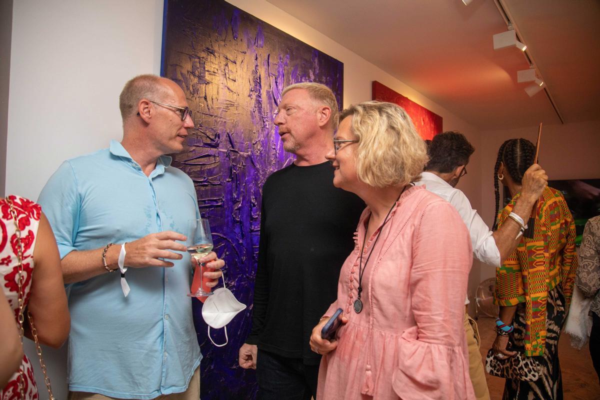 Boris Becker desborda la plaza Chopin