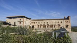 La nueva sede institucional de Borges, el recién restaurado Mas de Colom, en Tàrrega. 