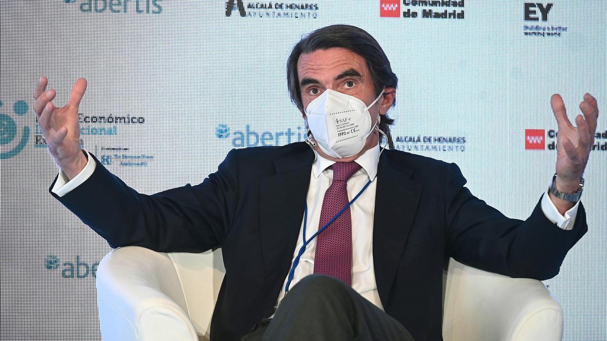 El expresidente del Gobierno, José María Aznar.