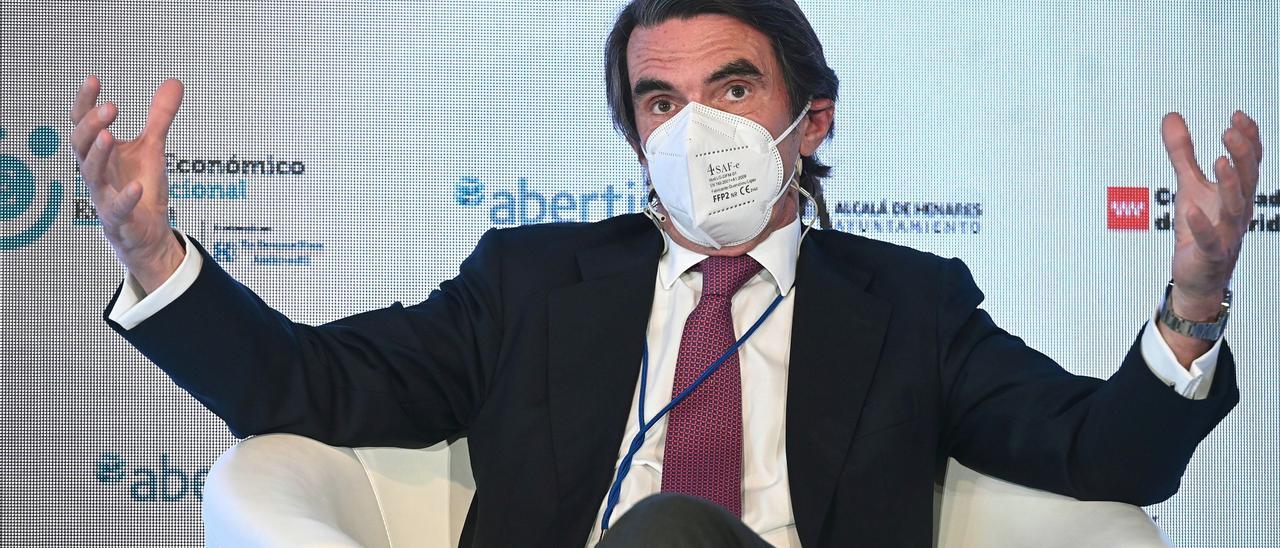 El expresidente del Gobierno, José María Aznar.