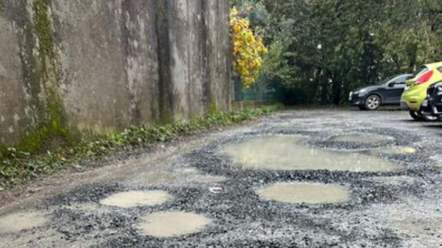 El BNG de Silleda alerta del mal estado de aceras y viales, agravado por el mal tiempo