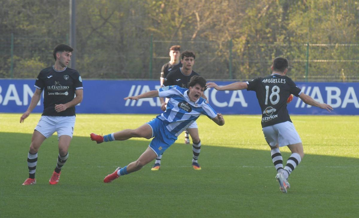 El Fabril vence al Lealtad (3-1) en Abegondo