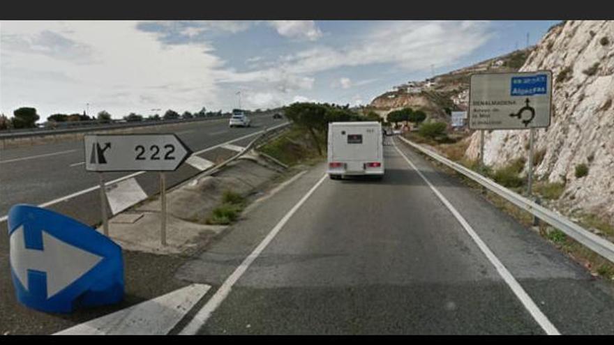 Acceso 222 de la A7.