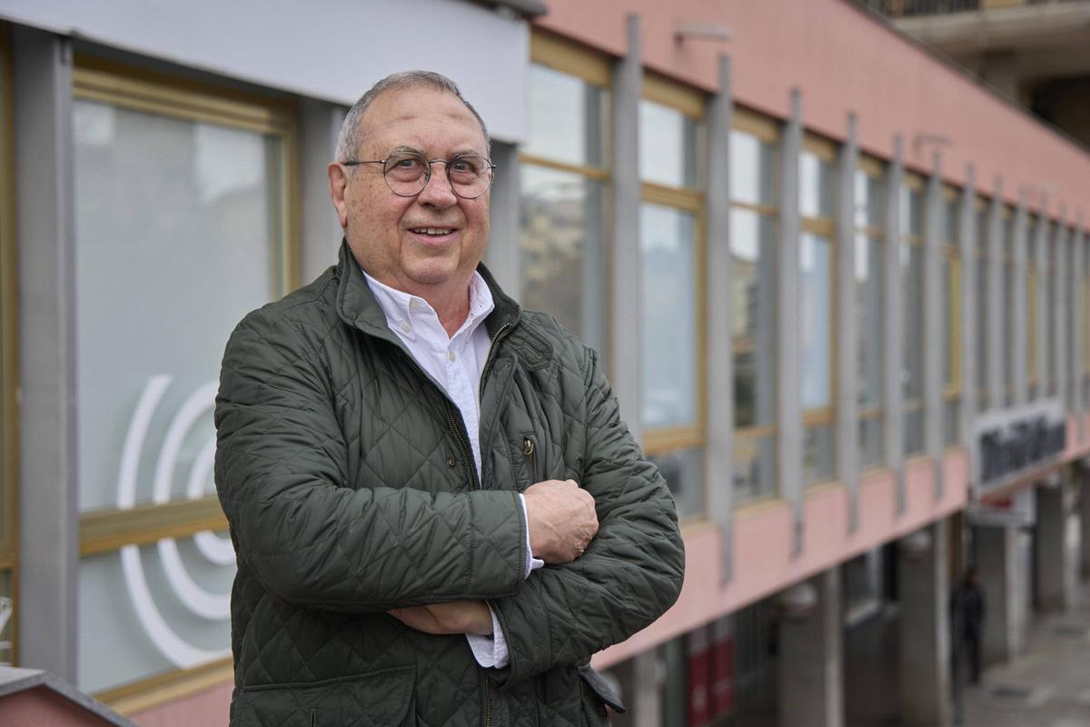 Miquel Fañanàs, dilluns a Girona.