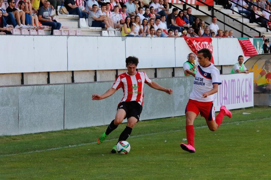 Derrota del Zamora CF ante el Mutilvera