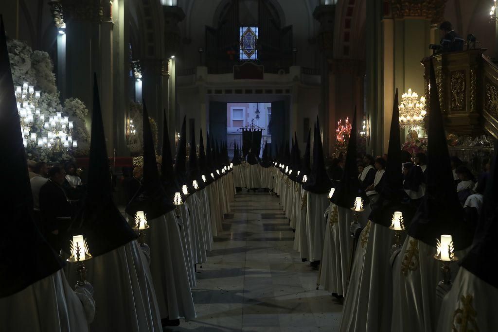 Procesión del Santo Entierro este Viernes Santo en Cartagena, en imágenes