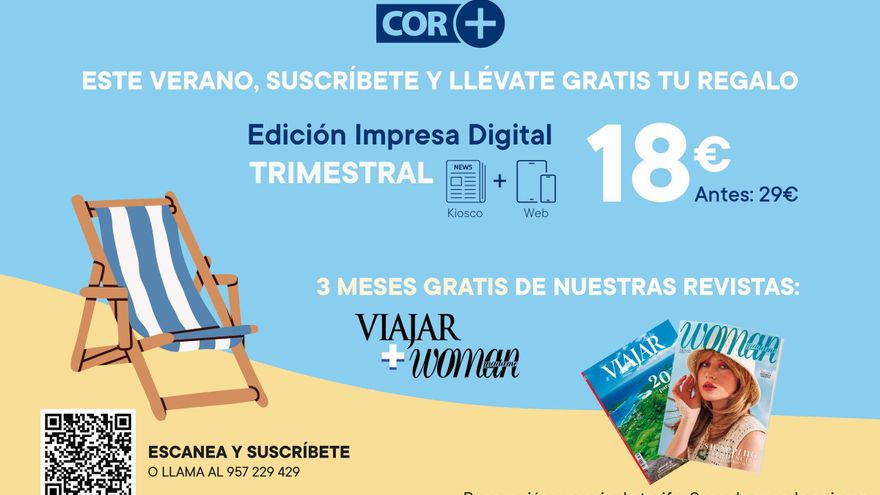 ¡Descuento en la tarifa trimestral! Suscribirse a la edición impresa digital de Diario CÓRDOBA tiene premio