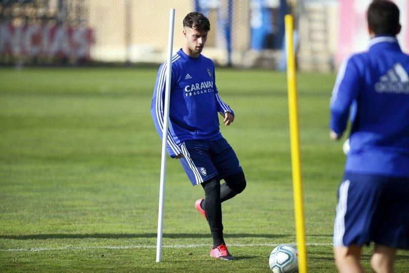 Entrenamiento del Real Zaragoza el 30 de enero