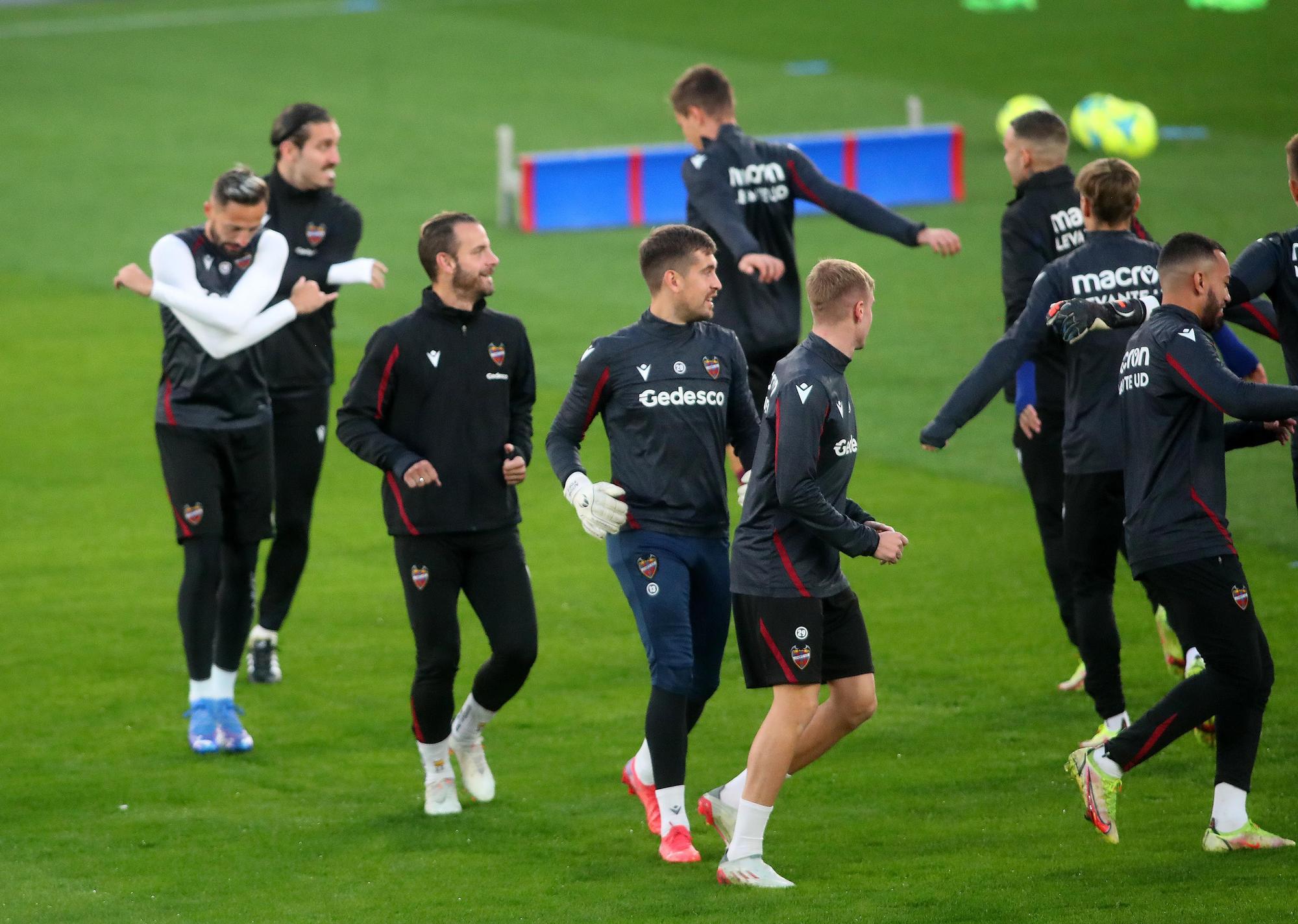 Así ha sido el entrenamiento del Levante UD de hoy