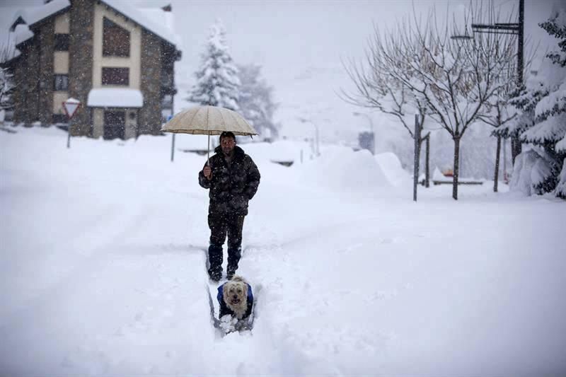 La nieve en Aragón