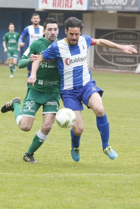 El partido entre el Real Avilés y el Covadonga, en imágenes