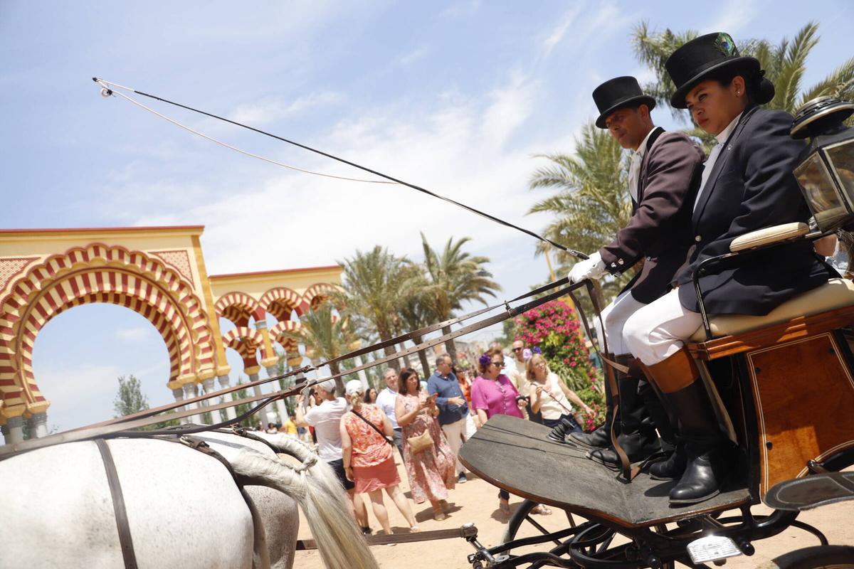 Elegancia ecuestre en la Feria de Córdoba