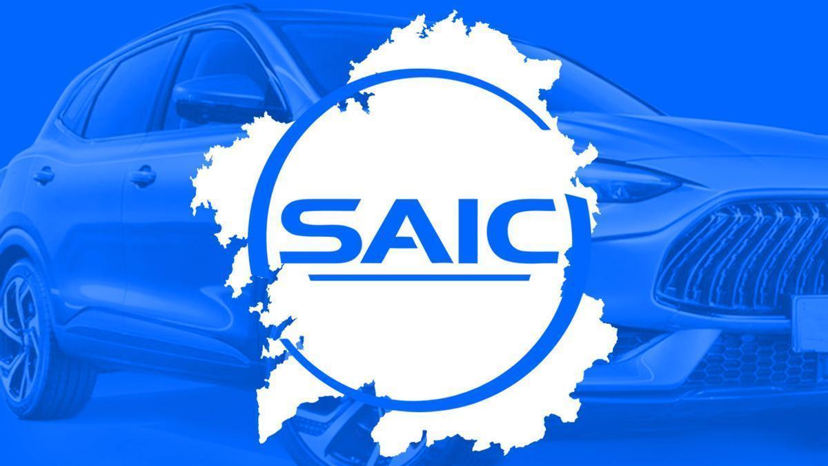 Fotomontaje sobre la llegada de SAIC a Galicia.