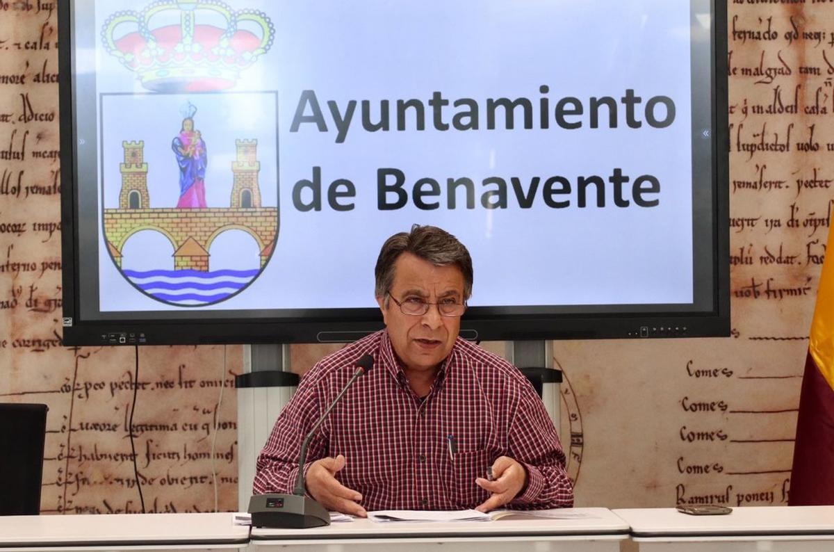 El concejal de Bienestar Social del Ayuntamiento de Benavente, Antonio Vega.