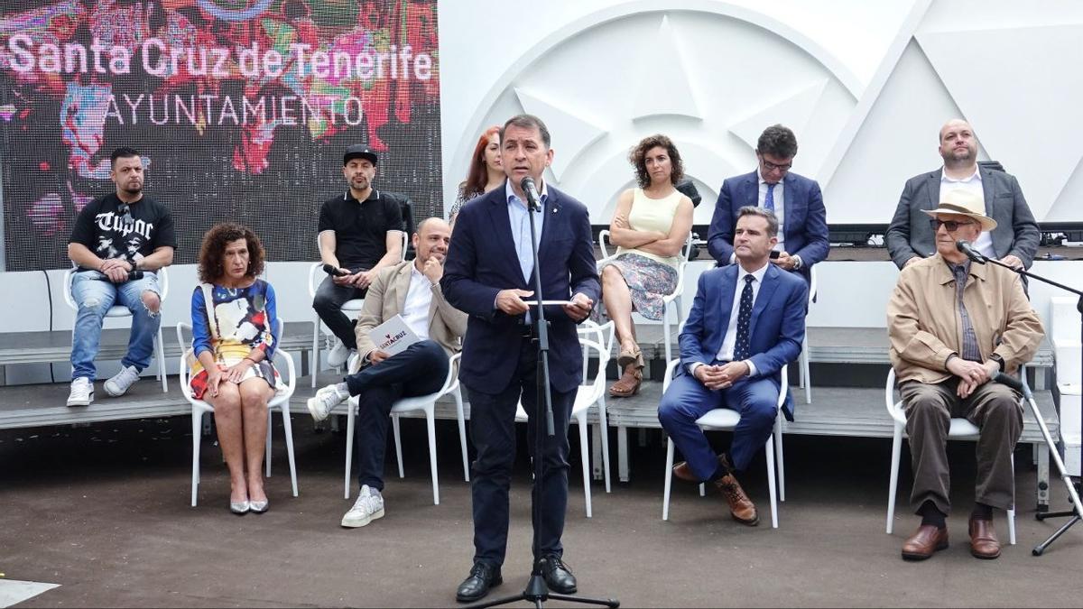 Presentación del programa de actividades organizado por Santa Cruz para celebrar el Día de Canarias.