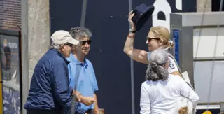 El rey emérito disfruta en Sanxenxo de su pasión: la vela