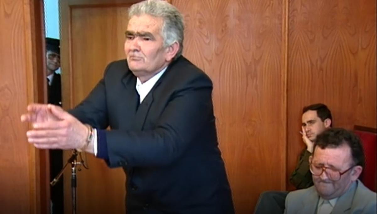 Imágenes de RTVE de los hermanos Izquierdo, condenados por el crimen de Puerto Hurraco, durante el juicio.