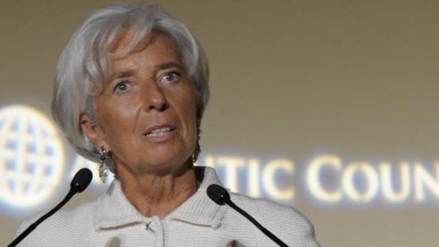 La directora del Fondo Monetario Internacional (FMI), Christine Lagarde.