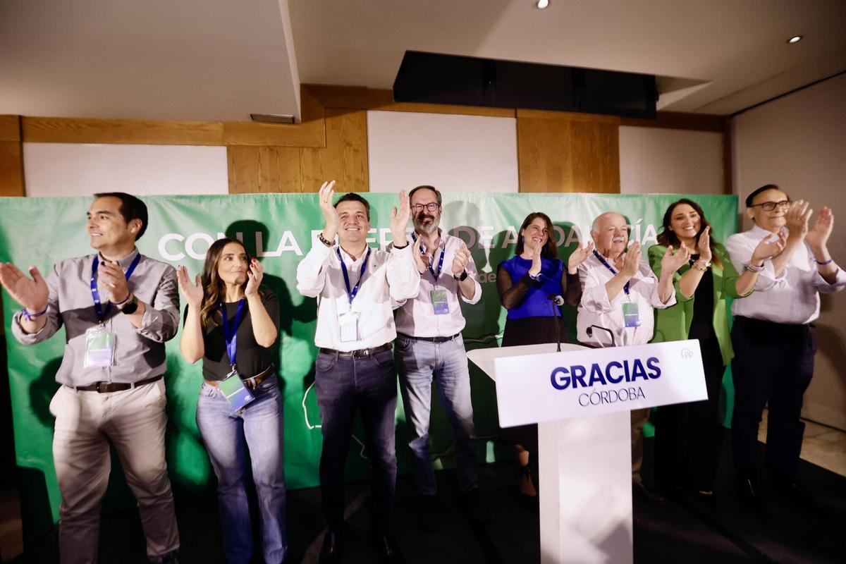 El PP de Córdoba celebra su triunfo en la provincia