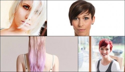 Los colores de moda del pelo de 2014.