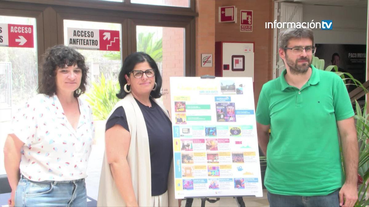 "L'estiu a Mutxamel" llega con arte, música y humor al aire libre