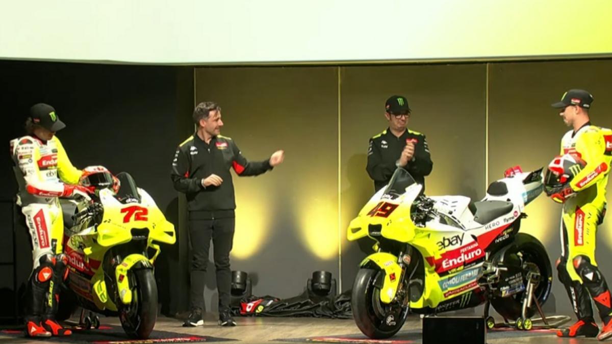 Bezzecchi y Di Giannantonio, nuevo tandem para el VR46 de Rossi
