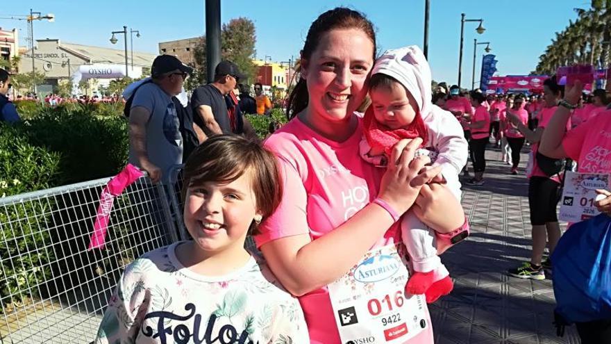 Tres mujeres de  la misma familia