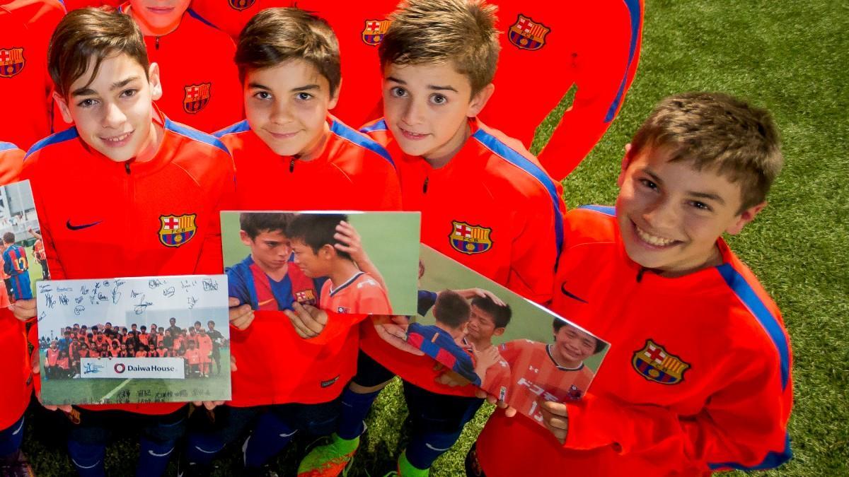 Gavi y sus compañeros recuerdan el detalle de juego limpio en Japón