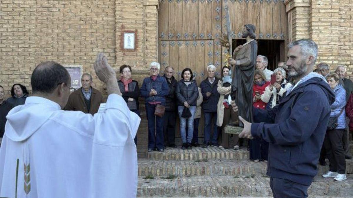 Los vecinos de Codo se reunieron para celebrar esta fiesta.