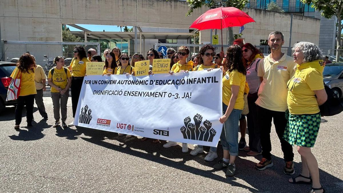 CONFLICTO ESCOLETES EDUCACIÓN 0-3 MALLORCA