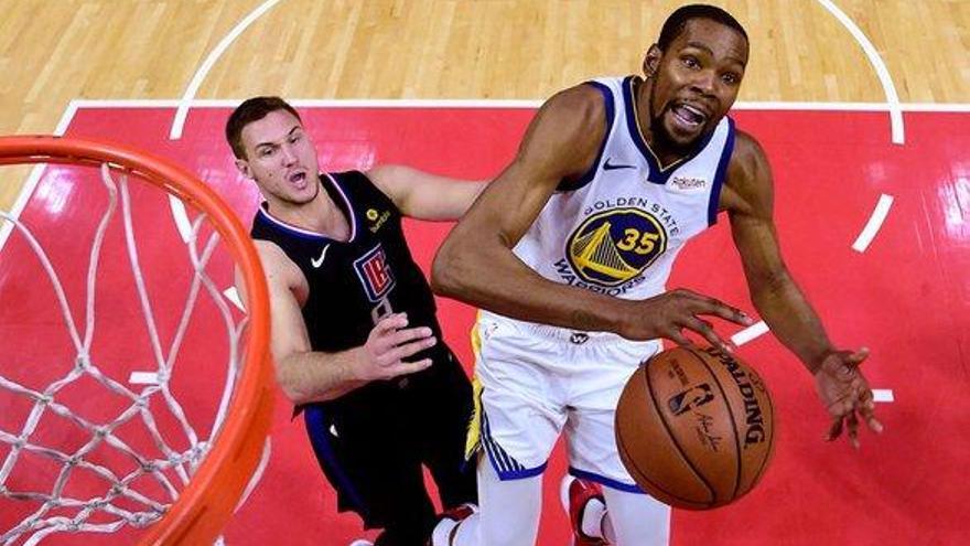 Los Warriors derrotaron a los Houston Rockets en gran partido de Kevin Durant