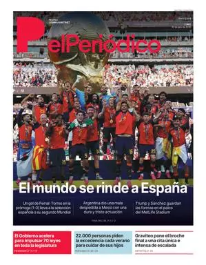 La portada de EL PERIÓDICO del 20 de julio de 2026