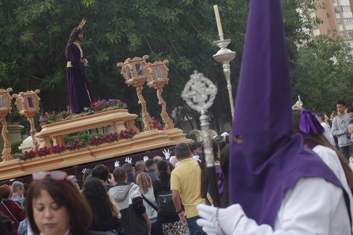 Procesión de Jesús de Medinaceli y María Santísima de la Candelaria el Viernes de Dolores de 2024.