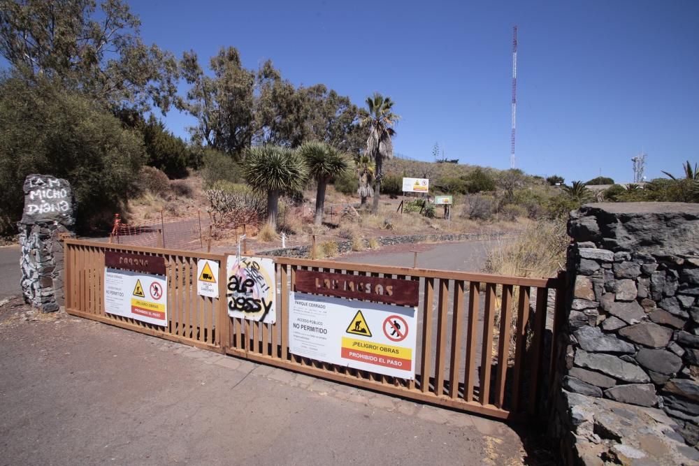 El Cabildo cierra el Parque de Las Mesas por ser u