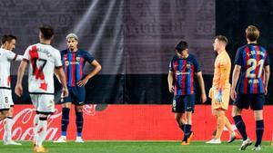 El 1x1 del FC Barcelona ante el Rayo Vallecano, al descanso