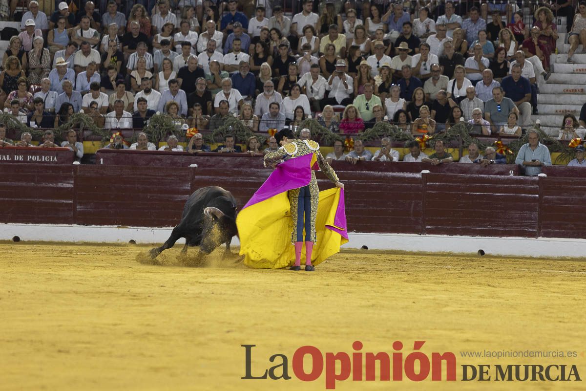 Tercer festejo de la Feria Taurina de Murcia (Talavante, Paco Ureña y Roca Rey), en imágenes