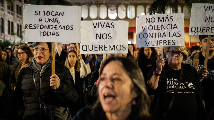 Los casos de violencia machista crecen en Canarias
