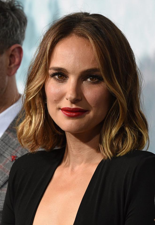 Natalie Portman con maquillaje de Dior en la premiere de 'Lucy in the Sky'