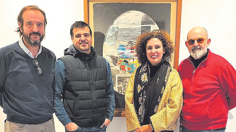Joan Serra,Toni Font, Kika Ferrer y Antelmo Pujol.