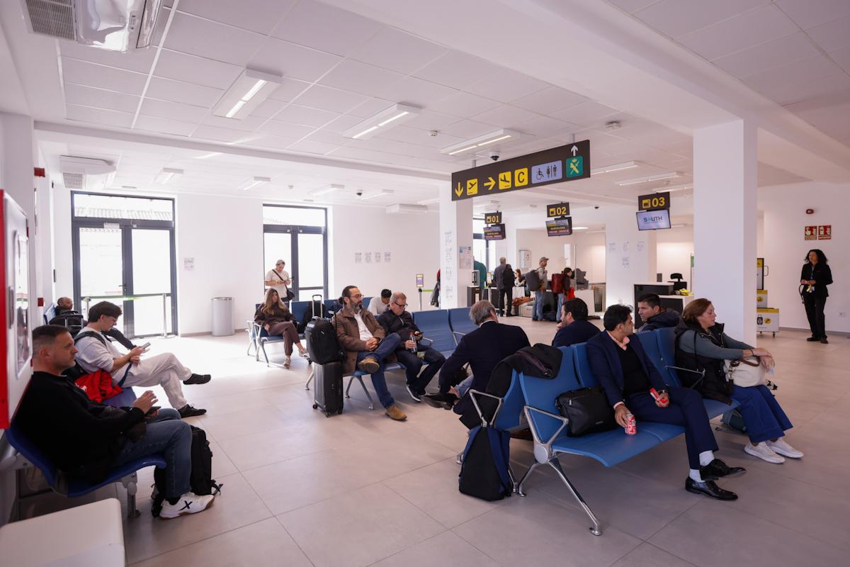 El aeropuerto de Córdoba, desde dentro