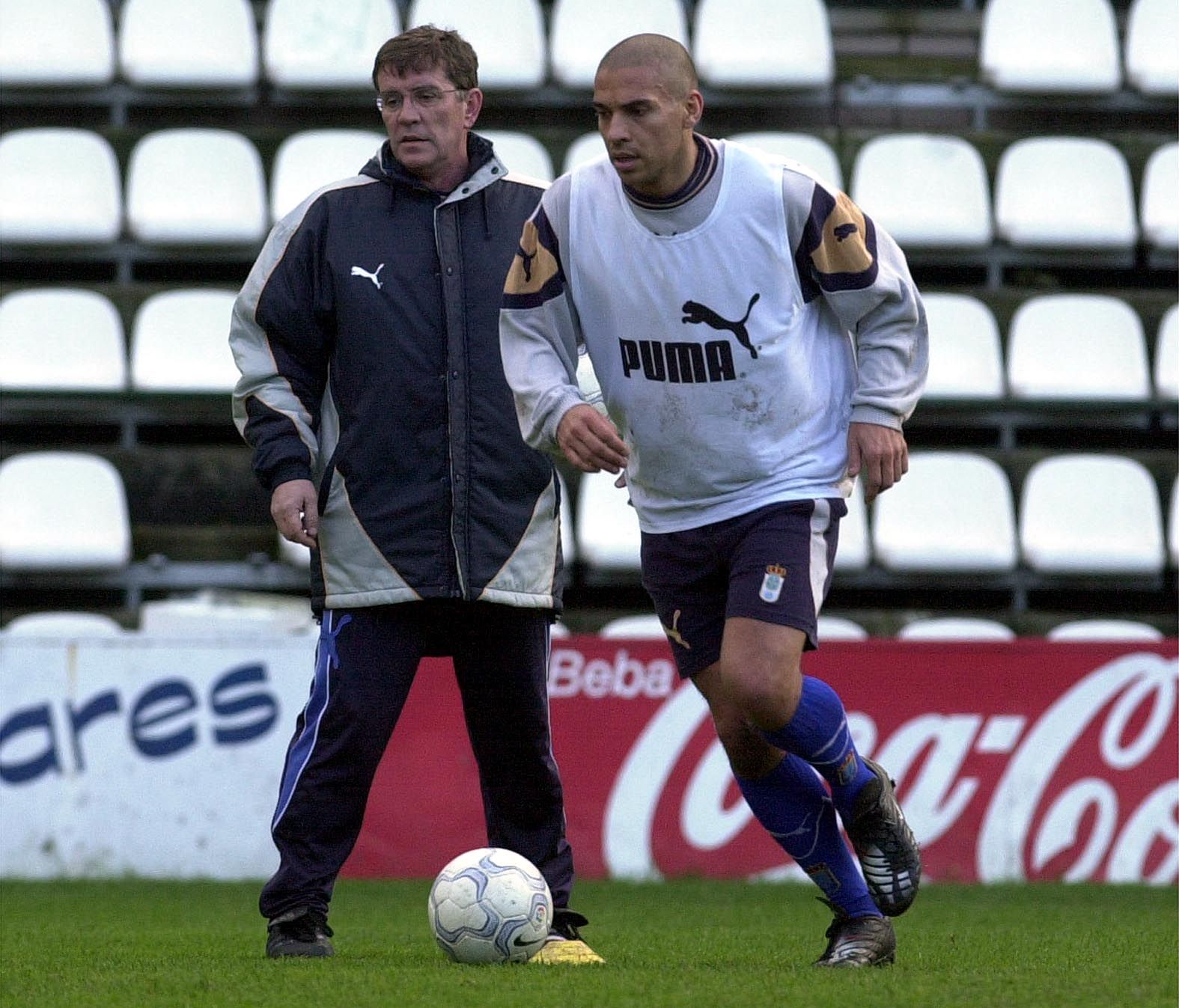 El paso de Collymore por el Oviedo, en imágenes