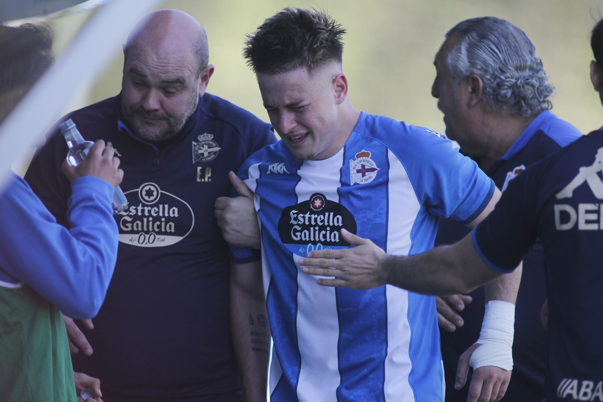 El Fabril no pasa del empate (0-0) frente al Rácing Vilalbés en Abegondo