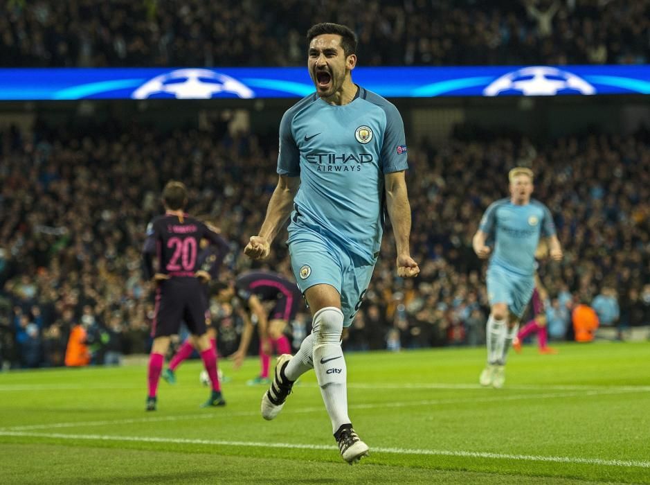 Les imatges del Manchester City - Barça