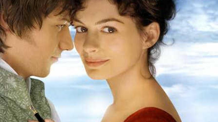 Cartel de la película La Joven Jane Austen.