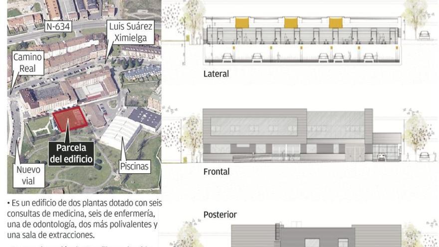 El centro de salud de Colloto abrirá con la misma plantilla médica que el consultorio