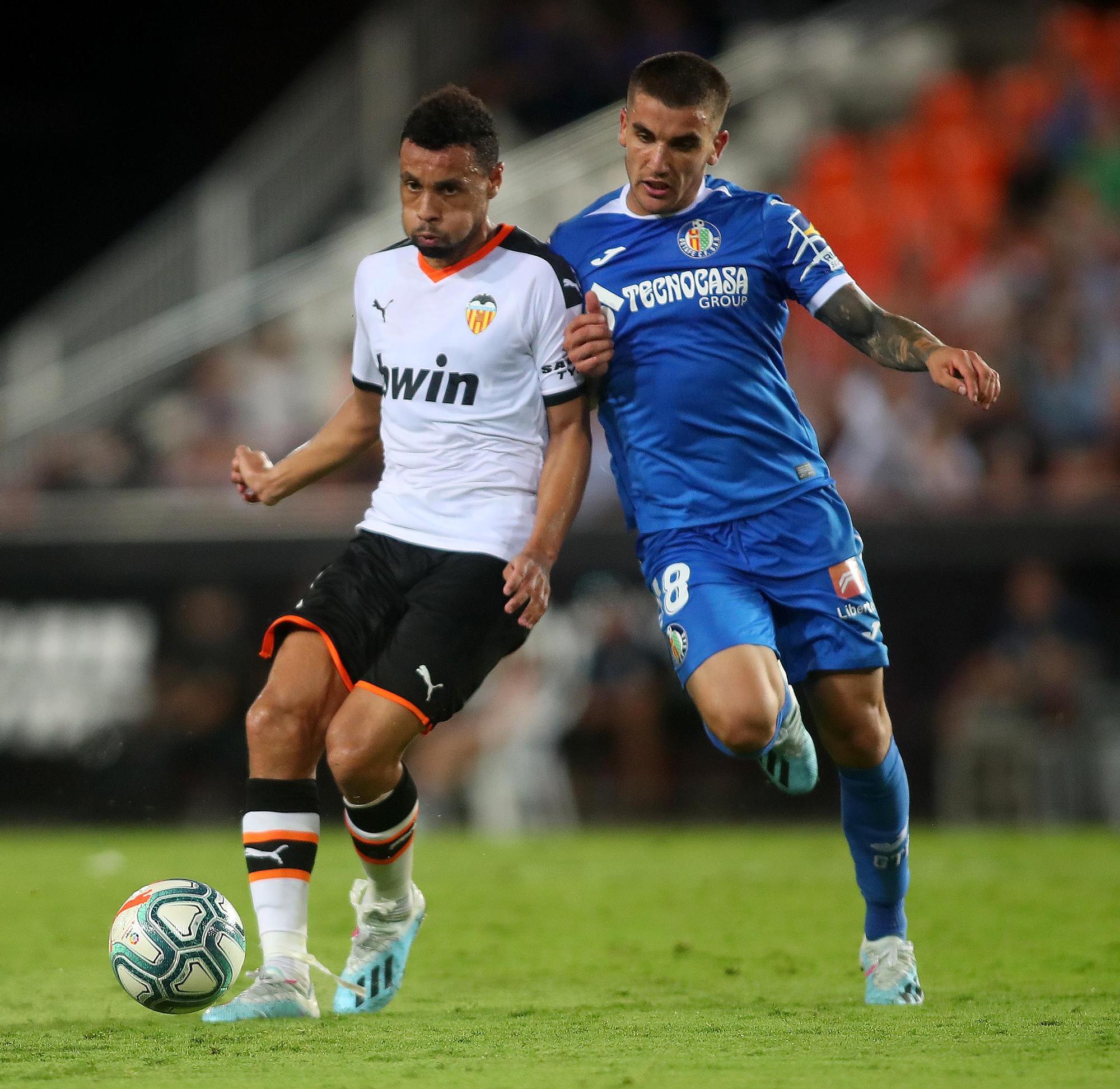 Los enfrentamientos Valencia CF - Getafe con Bordalás en el banquillo madrileño